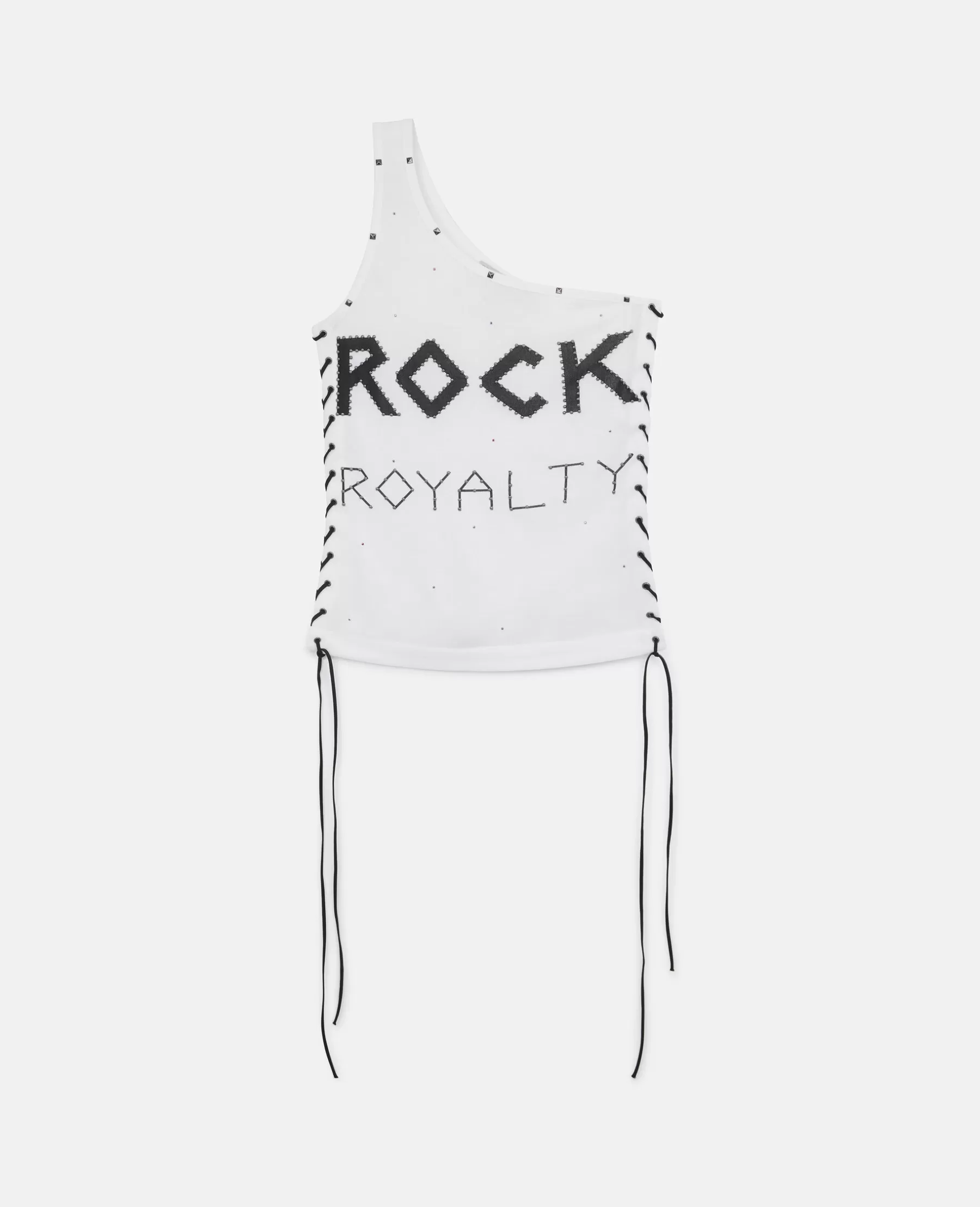 Stella McCartney Rock Royalty One-Shoulder T-Shirt Flash Sale